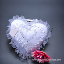 Wedding satin decoration high quality ring bearer pillow wholesale